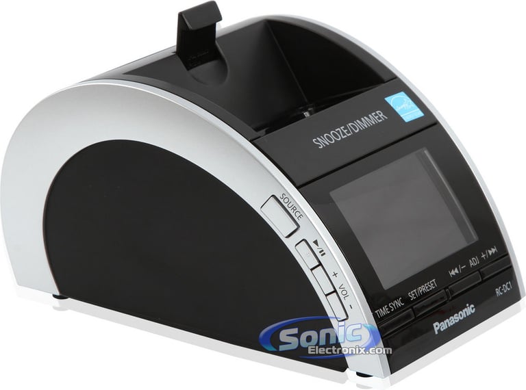 Panasonic RC-DC1 (RCDC1) Alarm Clock iPhone/iPod Speaker Dock Image 2