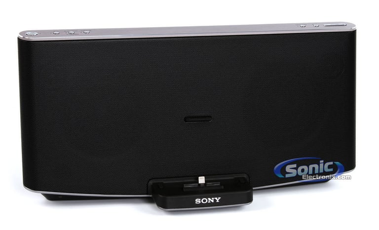 Sony RDPX200iPN (RDP-X200iPN) Wireless Bluetooth Lightning iPhone/iPod Speaker Dock Image 2