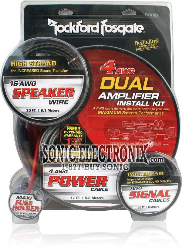 Rockford Fosgate RFK4D Open Box Image 11