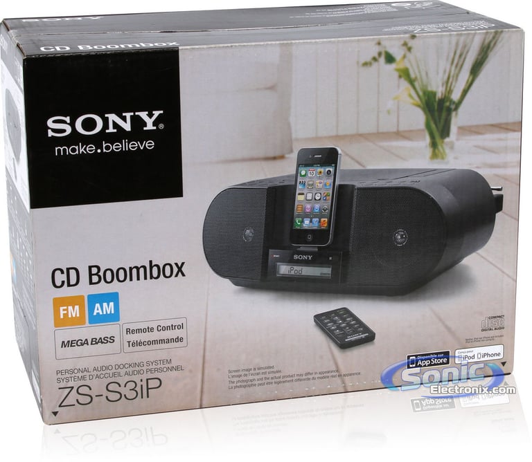 Sony ZS-S3iPBLACK - Black Image 9