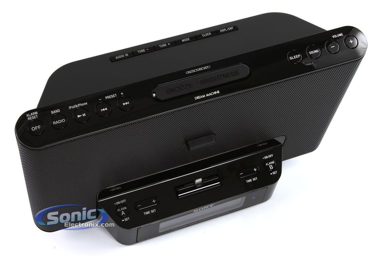 Sony ICF-CS15iPBLKN (Black) Image 3