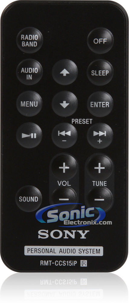 Sony ICF-CS15iPBLKN (Black) Image 5