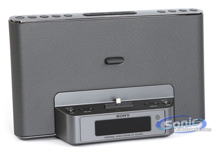 Sony ICF-CS15iPSILN (Silver) Image 2
