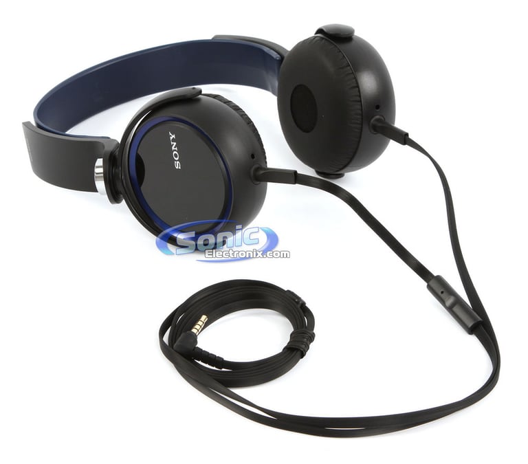Sony MDR-XB400iP - Blue Image 2