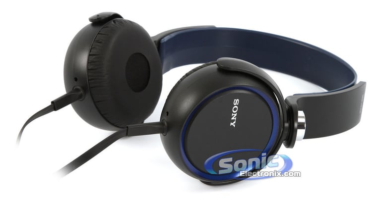 Sony MDR-XB400iP - Blue Image 4