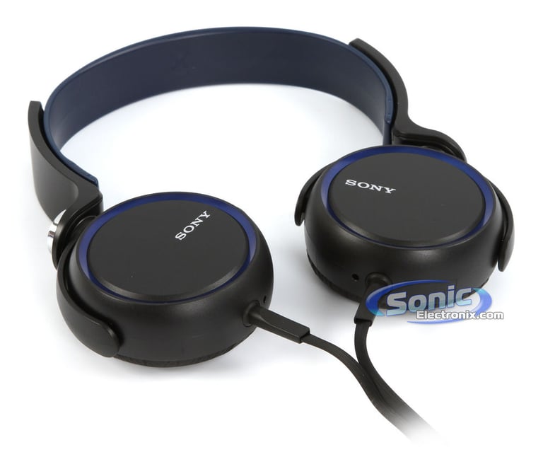 Sony MDR-XB400iP - Blue Image 6