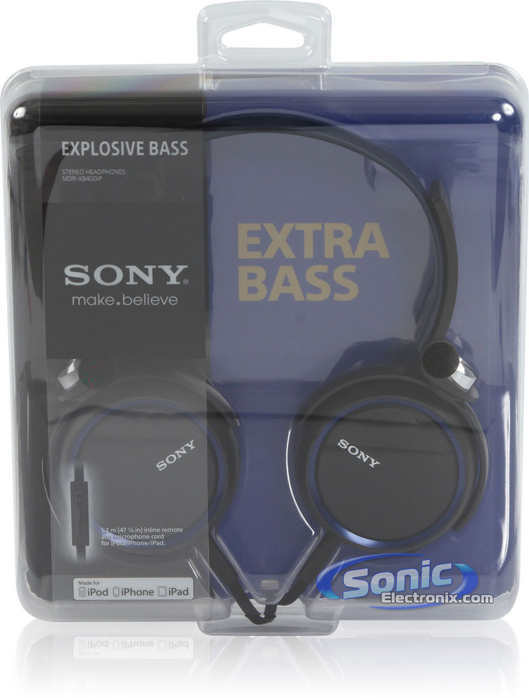 Sony MDR-XB400iP - Blue Image 10