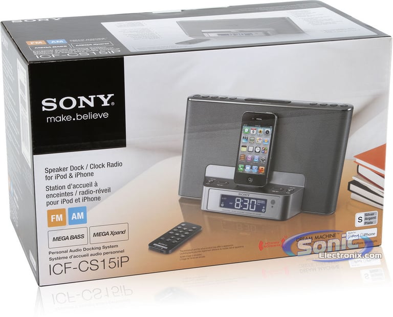 Sony ICF-CS15IP - Silver Image 7