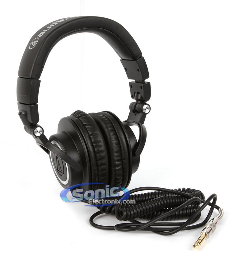 Audio Technica ATH-M50 (ATHM50) Professional Studio Monitor Headphones (Open Box/Complete) Image 10