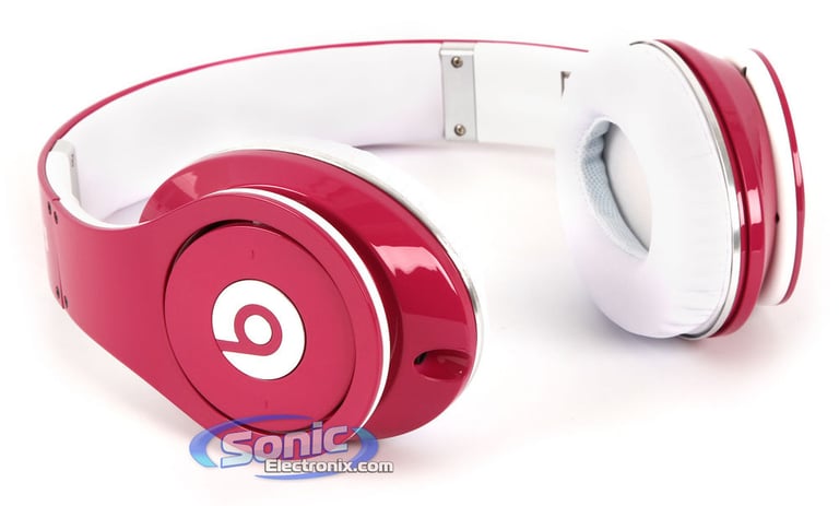 Monster Beats By Dr. Dre Studio (BT OV STUDIO PNK) Pink Over-Ear Headphone - Open Box/Complete Image 18