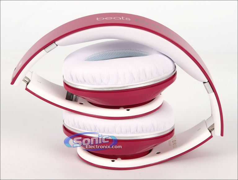 Monster Beats By Dr. Dre Studio (BT OV STUDIO PNK) Pink Over-Ear Headphone - Open Box/Complete Image 22