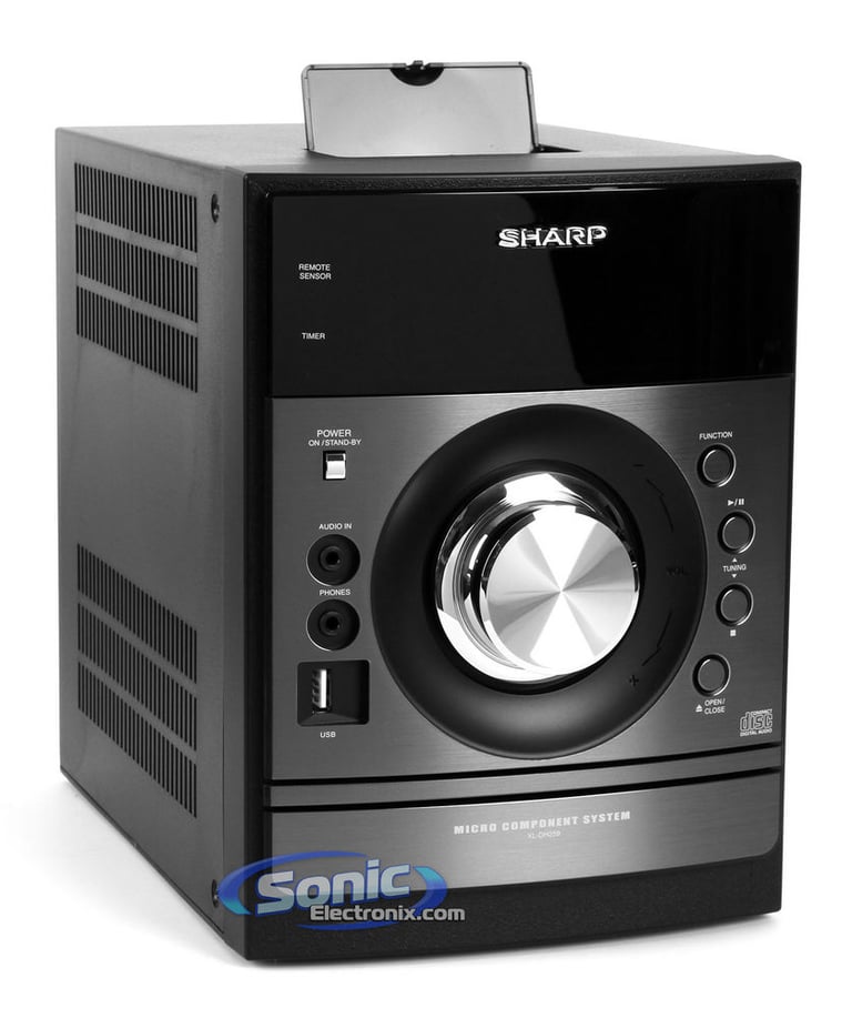 SHARP XL-DH259P (XLDH259P) Micro Audio Shelf System BoomBox Open Box Image 14
