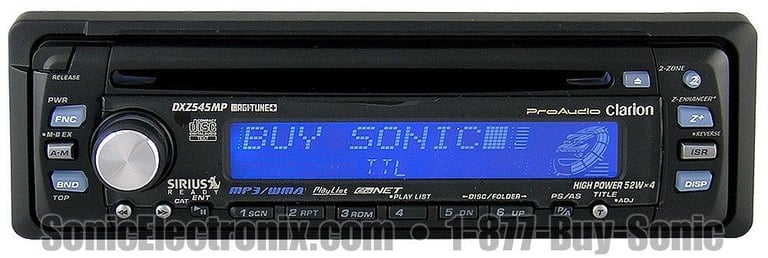 Clarion DXZ545MP Pro Audio Series Image 2
