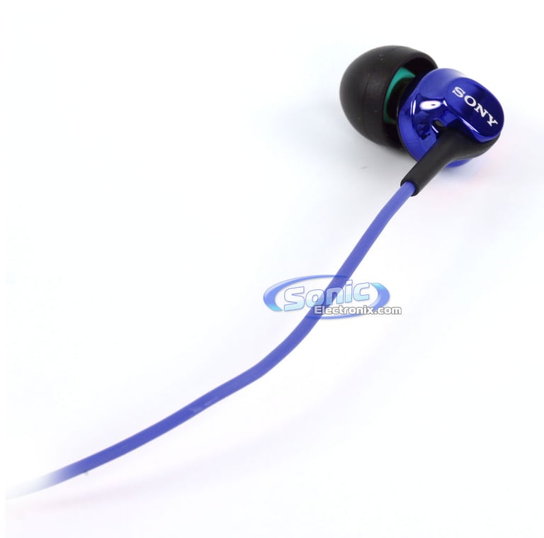 Sony MDR-EX100AP - Blue Image 3