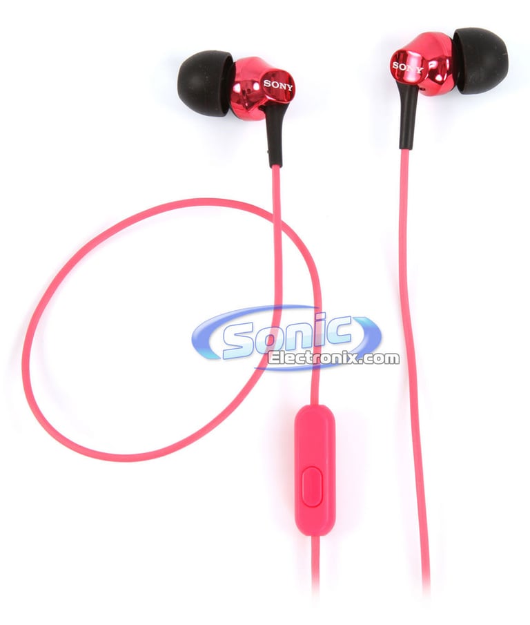Sony MDR-EX100AP - Pink Rose Image 1