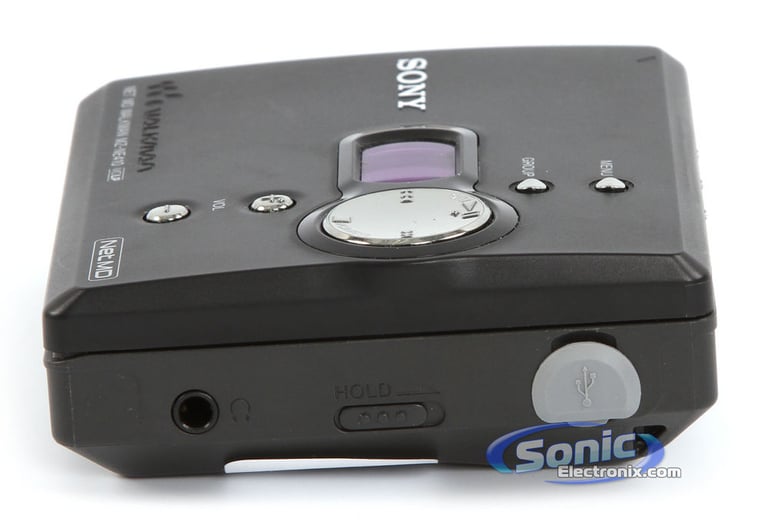 Sony Walkman MZ-NE410 Net MD Walkman MiniDisc Player/Recorder (Factory Refurbished) - Black Image 7