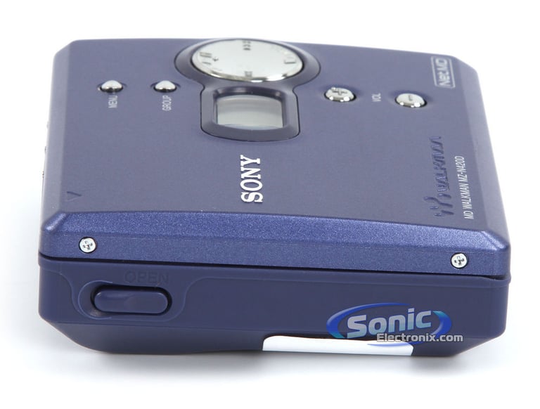 Sony MZ-N420D Net MD Walkman MiniDisc Player/Recorder (Factory Refurbished) - Blue Image 7