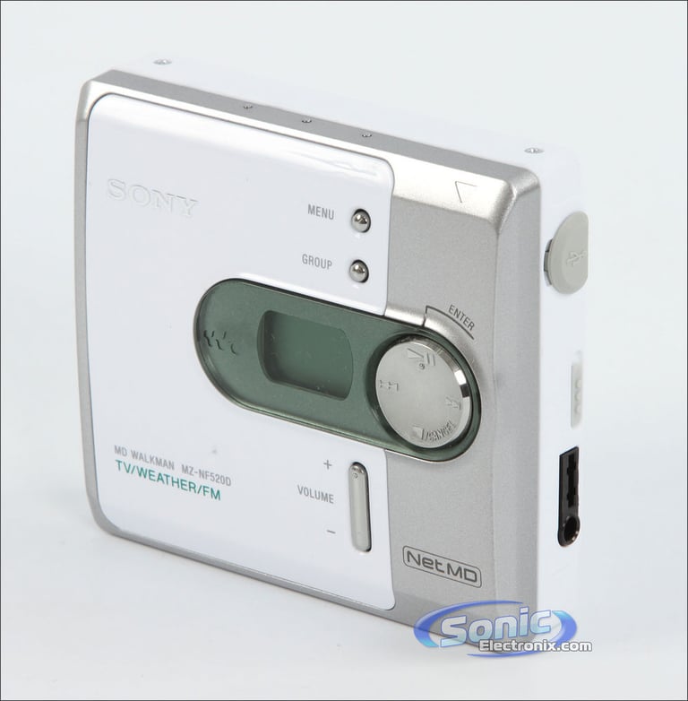 Sony MZ-NF520D Net MD Walkman MiniDisc Player (Factory Refurbished) Image 2