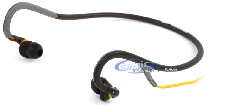 Philips ActionFit SHQ4017GY/28 Active Sports iPhone/iPod Headphones Headset Image 4