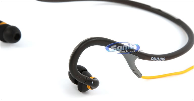 Philips ActionFit SHQ4017GY/28 Active Sports iPhone/iPod Headphones Headset Image 5
