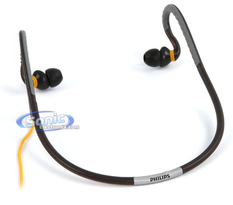 Philips ActionFit SHQ4017GY/28 Active Sports iPhone/iPod Headphones Headset Image 7