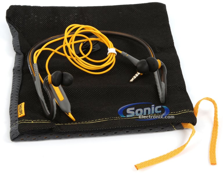 Philips ActionFit SHQ4017GY/28 Active Sports iPhone/iPod Headphones Headset Image 11