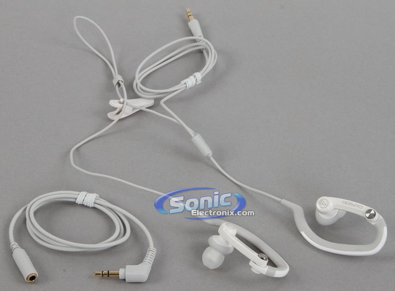 Audio Technica ATH-CKP200WH SonicSport - White Image 2