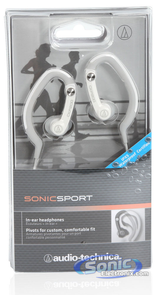 Audio Technica ATH-CKP200WH SonicSport - White Image 10