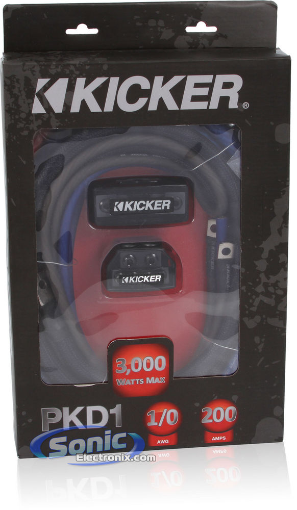 Kicker 1/0 AWG Amp Kit (PKD1) Image 10