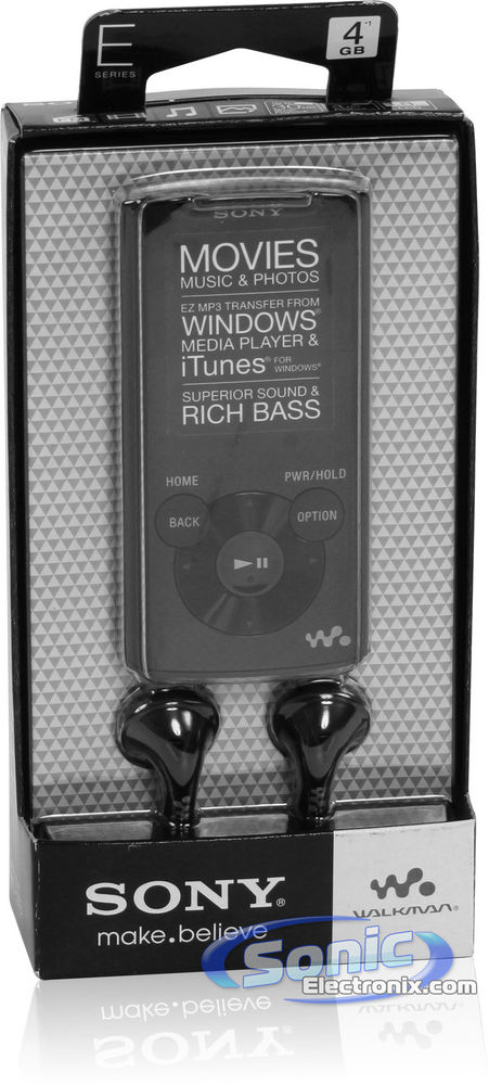 Sony NWZ-E373/B - Black Image 5