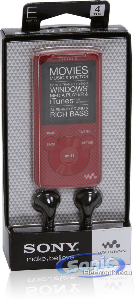 Sony NWZ-E373/R - Red Image 5