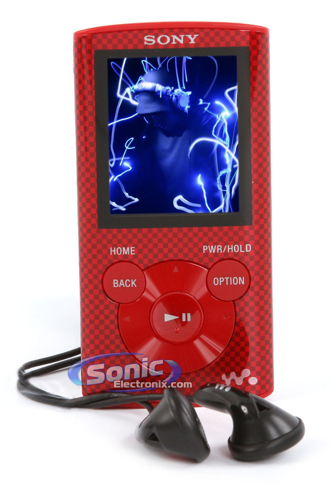 Sony NWZ-E373/R - Red Image 1