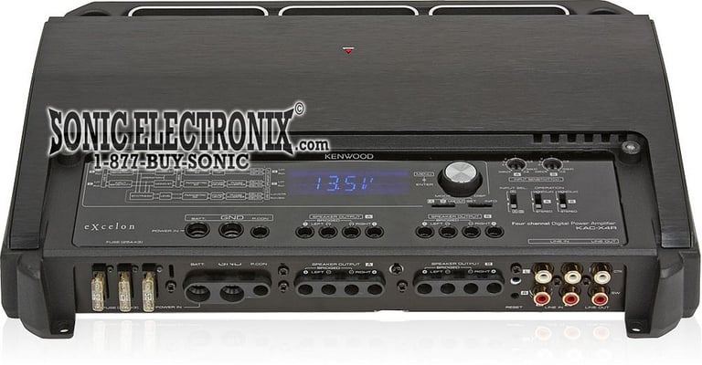 Kenwood eXcelon KAC-X4R Image 4