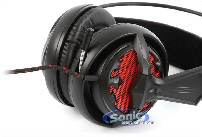 SteelSeries Diablo III - Diablo 3 Gaming Headset - Black/Red Image 6