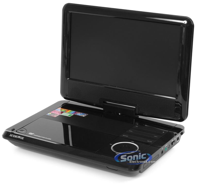 Audiovox DS9341 9" Swivel Widescreen Portable DVD Player Image 4
