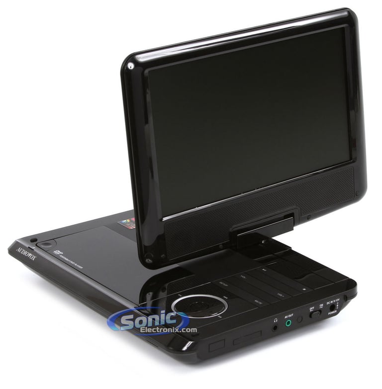 Audiovox DS9341 9" Swivel Widescreen Portable DVD Player Image 6