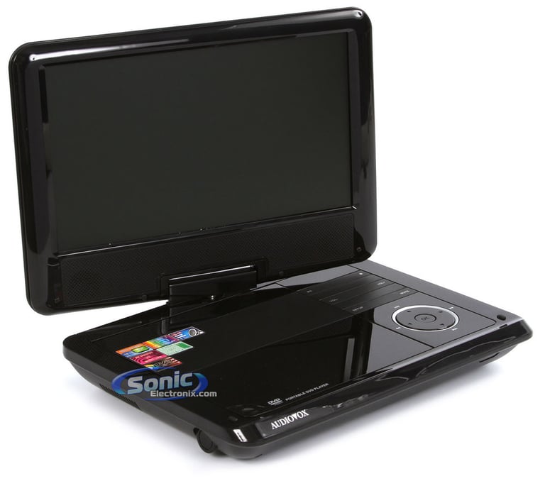Audiovox DS9341PK 9" Swivel Widescreen Portable DVD Player Package System Image 2