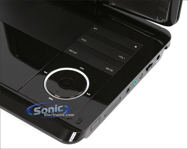 Audiovox DS9341PK 9" Swivel Widescreen Portable DVD Player Package System Image 5
