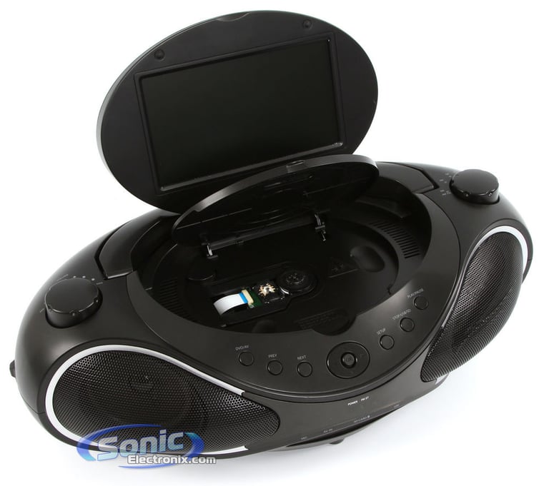 GPX BD702B Portable DVD/CD Player AM/FM Radio Boombox Image 3