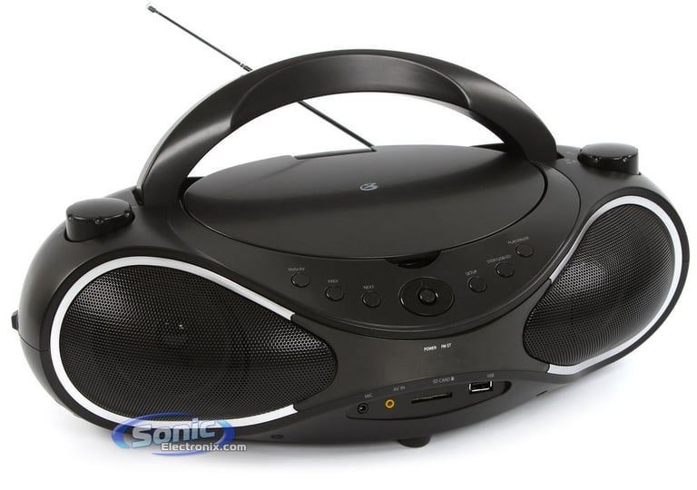 GPX BD702B Portable DVD/CD Player AM/FM Radio Boombox Image 4