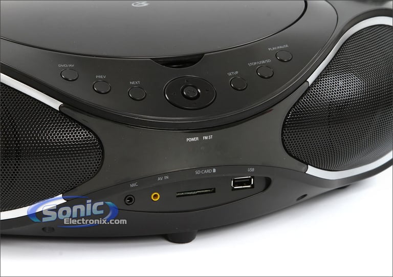 GPX BD702B Portable DVD/CD Player AM/FM Radio Boombox Image 5