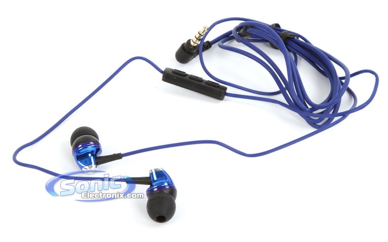 Audio Technica ATH-CK313IBL - Black/Blue Image 2