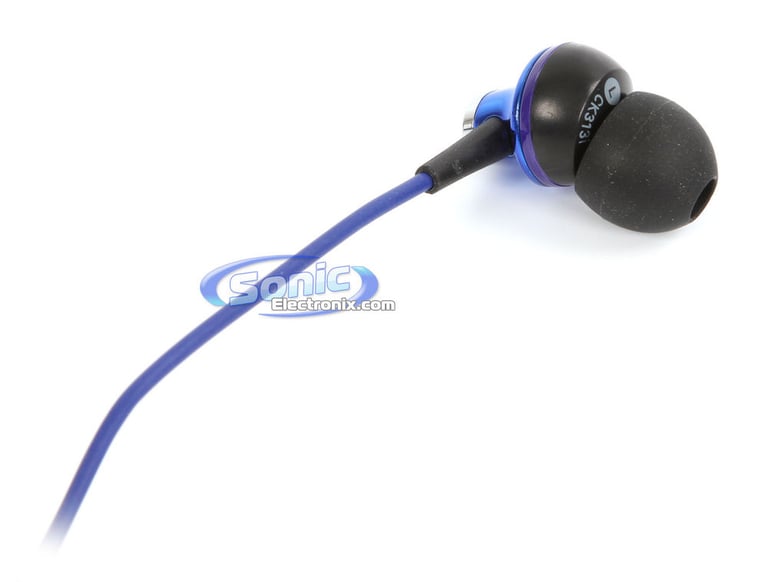 Audio Technica ATH-CK313IBL - Black/Blue Image 3
