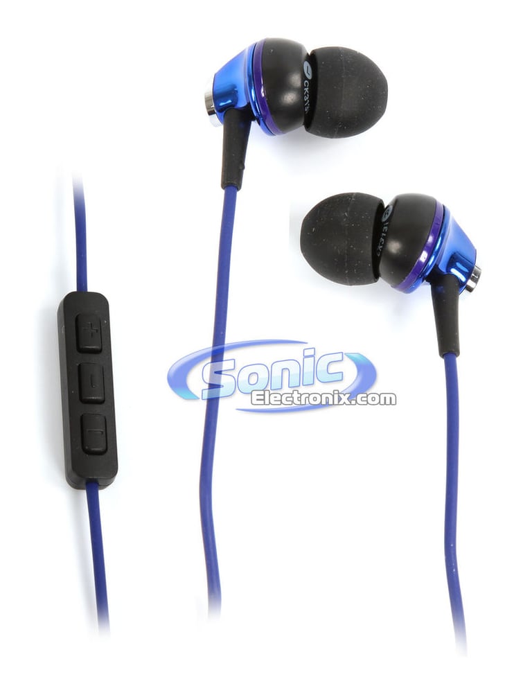 Audio Technica ATH-CK313IBL - Black/Blue Image 1