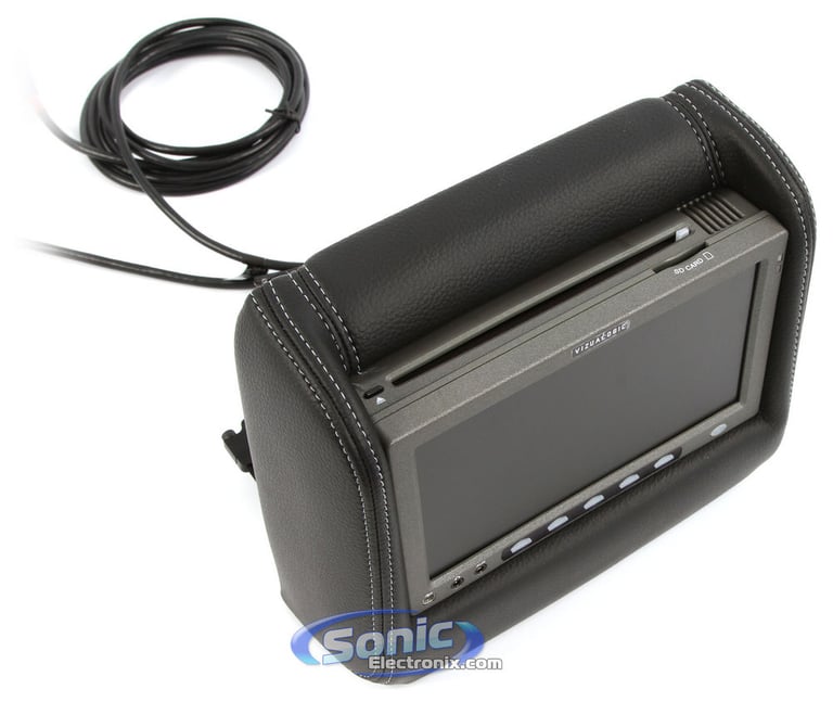 Vizualogic A-1260CL Dual DVD Active Headrest Restraint System Image 4