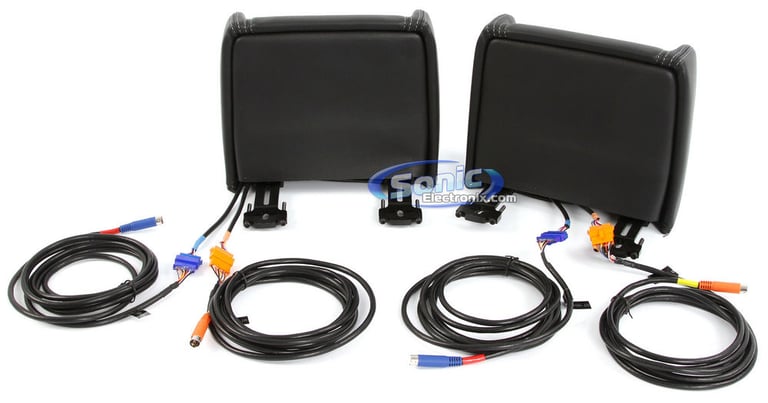 Vizualogic A-1260CL Dual DVD Active Headrest Restraint System Image 7