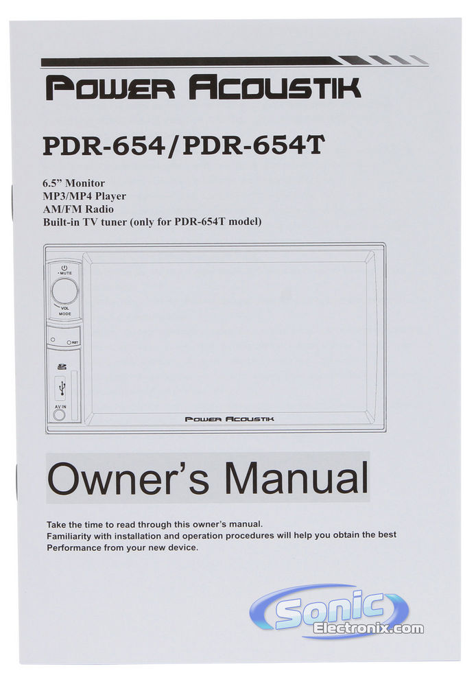 Open Box - Power Acoustik PDR-654 Image 9