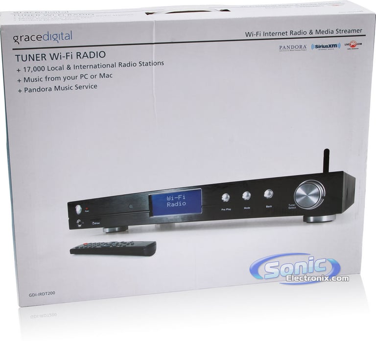Grace Digital Audio (GDI-IRDT200) Wireless Hi-Fi Internet Radio Tuner Image 9