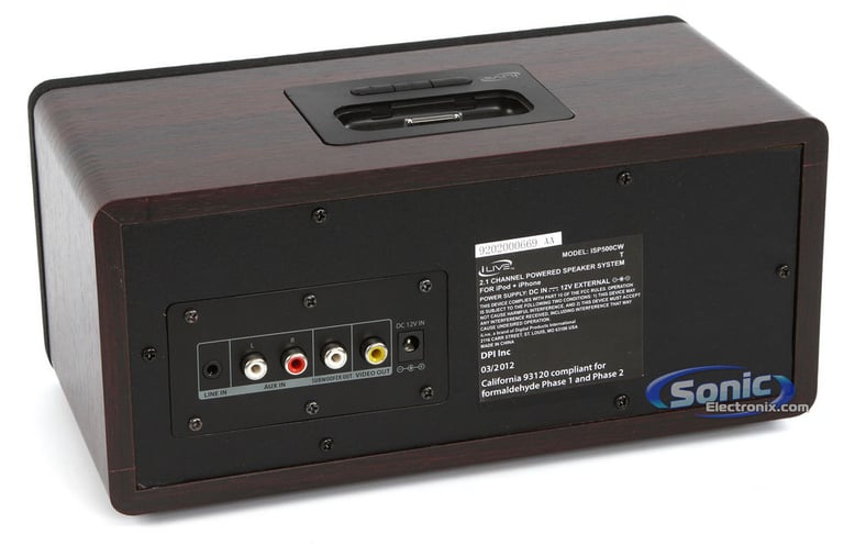 iLive ISP500CW (Cherry Wood) Image 4