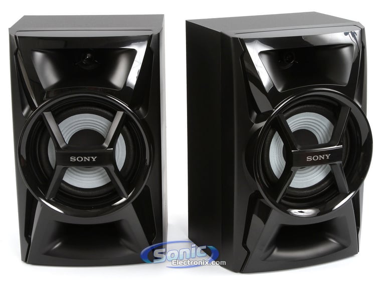 Sony MHC-EC599 Mini AM/FM Radio Boombox CD/MP3/USB Player Shelf System Image 2
